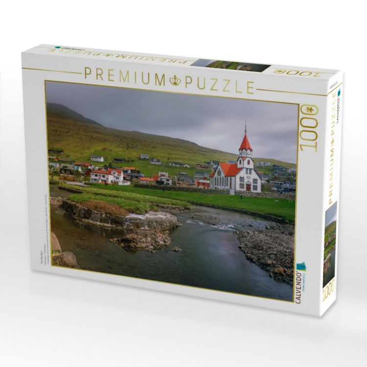 Produktbild: CALVENDO Puzzle Sandav&aacute;gur | 1000 Teile Lege-Gr&ouml;&szlig;e 64x48cm Foto-Puzzle f&uuml;r gl&uuml;ckliche Stunden