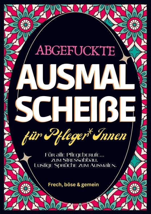 Produktbild: Fluch Malbuch Pflege A4
