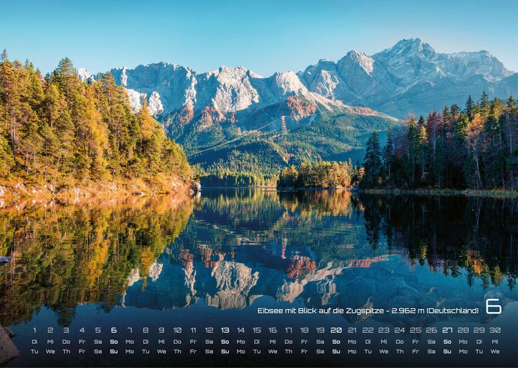 Produktbild: Die Alpen - dem Himmel so nah - 2027 - Kalender DIN A3