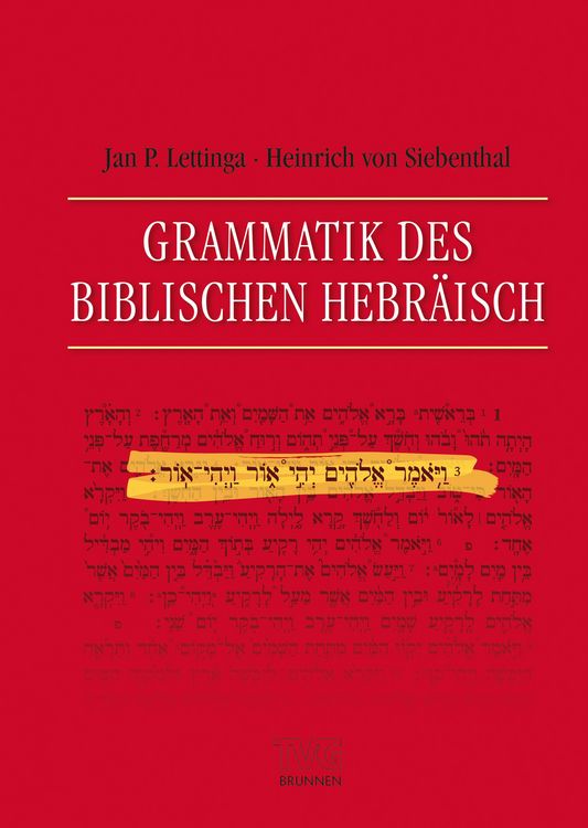 Produktbild: Grammatik des Biblischen Hebr&auml;isch