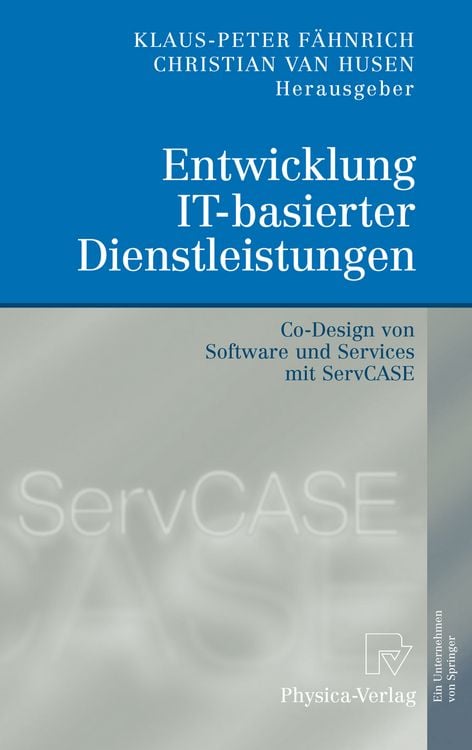 Produktbild: Entwicklung IT-basierter Dienstleistungen