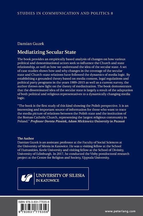 Produktbild: Mediatizing Secular State