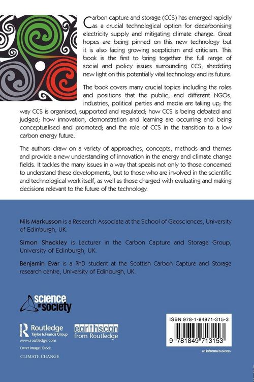 Produktbild: The Social Dynamics of Carbon Capture and Storage