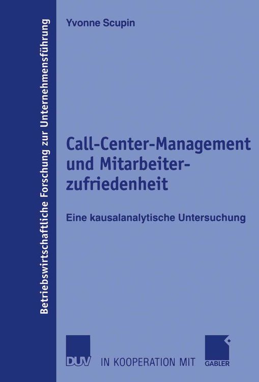 Produktbild: Call-Center-Management und Mitarbeiterzufriedenheit