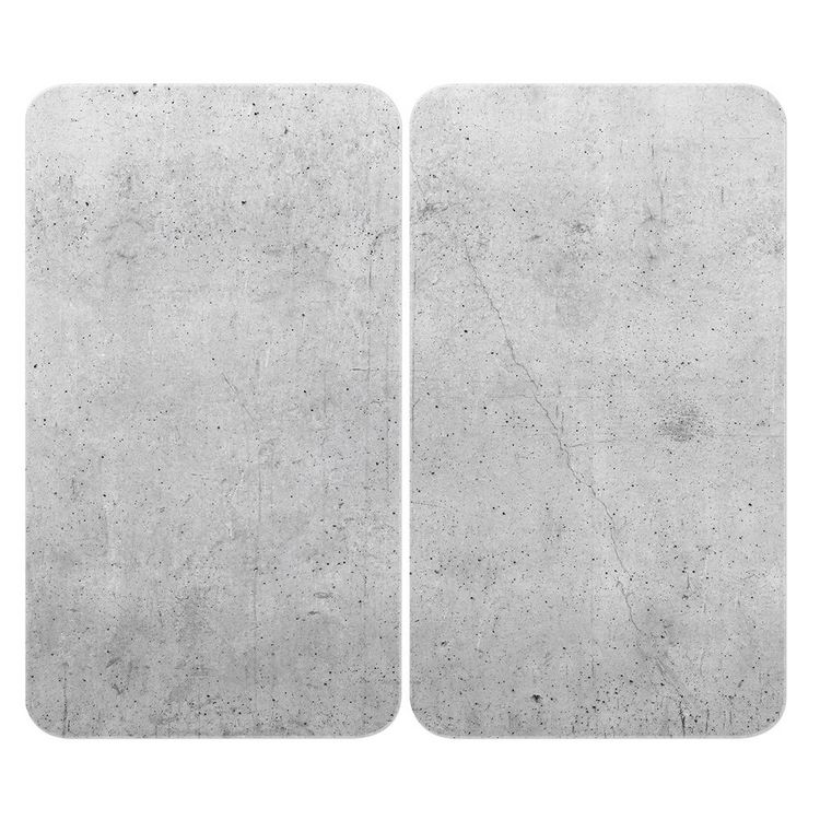 Produktbild: Herdabdeckplatte Universal Mod. Beton, 2er Set, f&uuml;r alle Herdarten geeignet