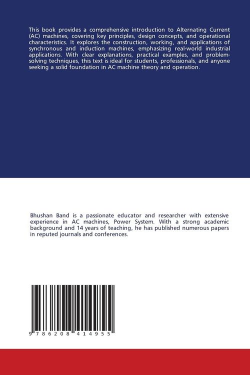 Produktbild: Understanding AC Machines: Theory and Practice