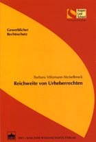 Produktbild: Reichweite von Urheberrechten