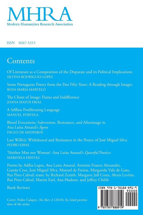 Produktbild: Portuguese Studies 36