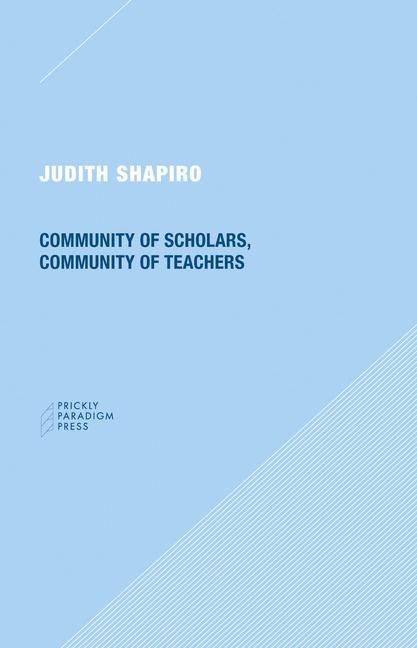 Produktbild: Community of Scholars, Community of Teachers