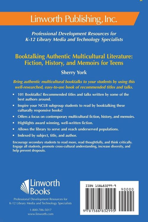 Produktbild: Booktalking Authentic Multicultural Literature