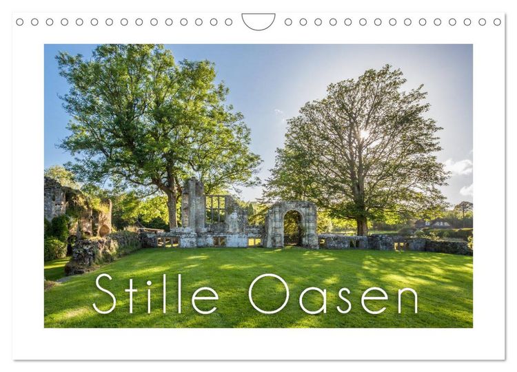 Produktbild: Stille Oasen (Wandkalender 2026 DIN A4 quer), CALVENDO Monatskalender