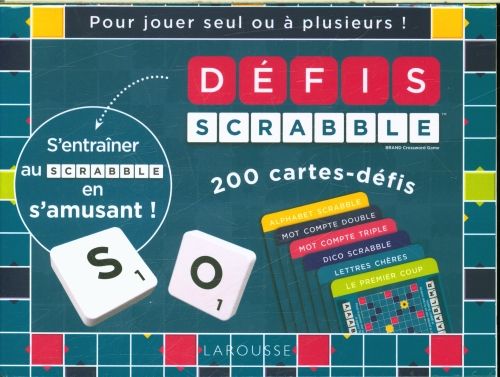 Produktbild: D&eacute;fis Scrabble : 200 cartes-d&eacute;fis