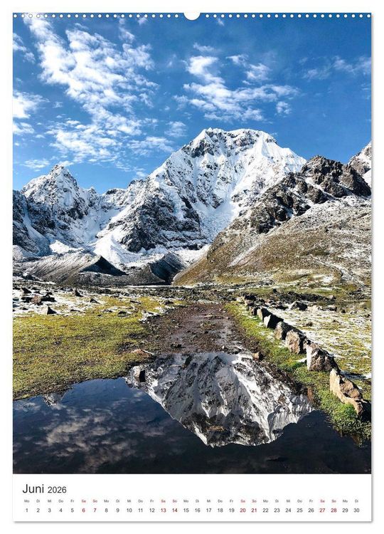 Produktbild: Eine Abenteuerreise durch Peru (Wandkalender 2026 DIN A2 hoch), CALVENDO Monatskalender