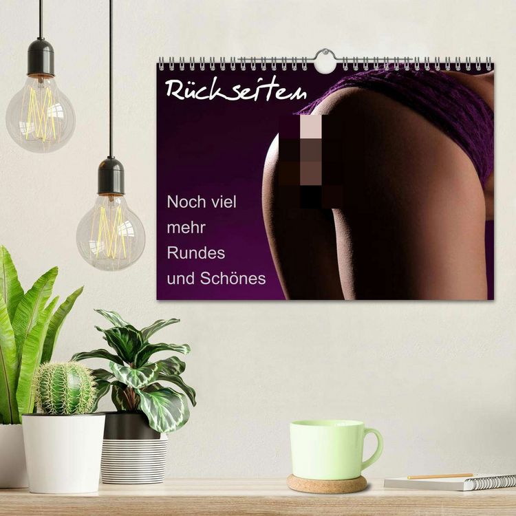 Produktbild: R&uuml;ckseiten - Noch viel mehr Rundes und Sch&ouml;nes (Wandkalender 2026 DIN A4 quer), CALVENDO Monatskalender