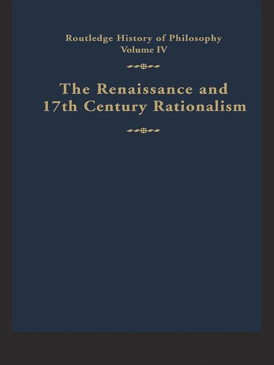 Produktbild: Routledge History of Philosophy Volume IV