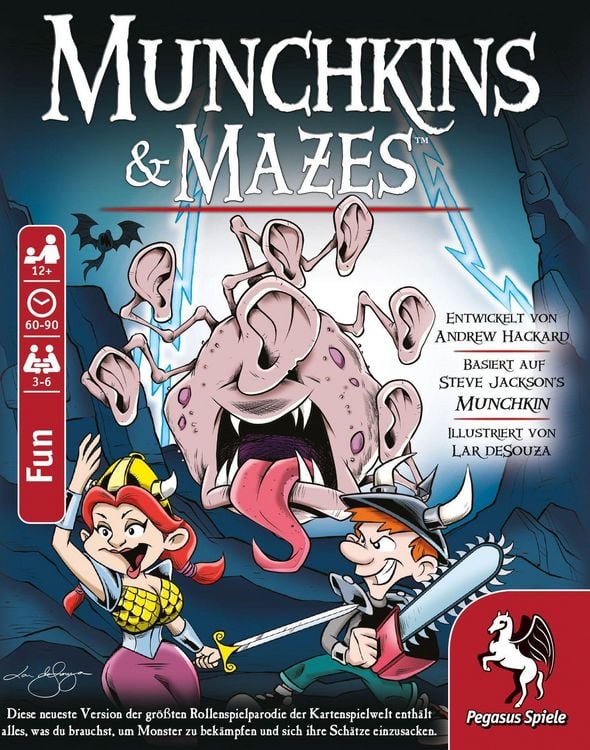 Produktbild: Munchkin & Mazes (Spiel)