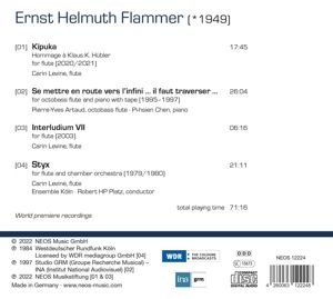 Produktbild: Ernst Helmuth Flammer: Music with Flutes
