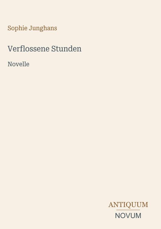 Produktbild: Verflossene Stunden