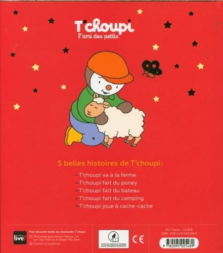 Produktbild: Les belles histoires de T'choupi