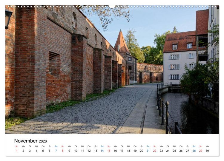 Produktbild: Memmingen - Ansichtssache (hochwertiger Premium Wandkalender 2026 DIN A2 quer), Kunstdruck in Hochglanz