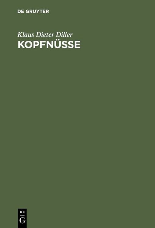 Produktbild: Kopfn&uuml;sse
