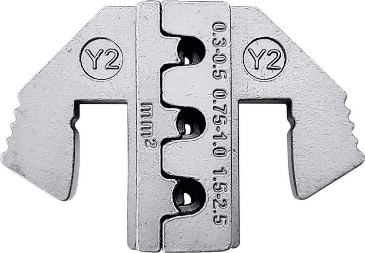 Produktbild: TOOLCRAFT TO-9625881 Crimpeinsatz Yazaki YES/YESC 2.8 versiegelter Kontakt Terminal 0.3 bis 2.5 mm&sup2; Passend f&uuml;r Marke (Zangen) TOOLCRAFT