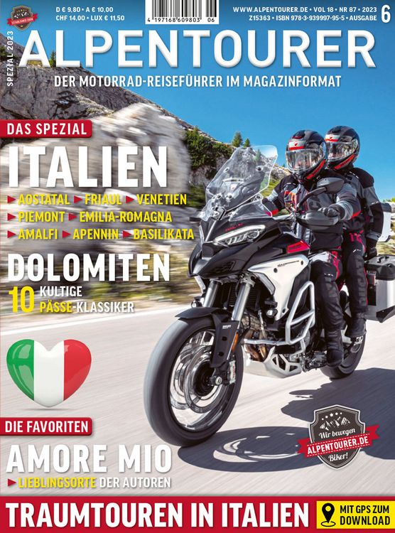 Produktbild: Alpentourer Spezial Italien