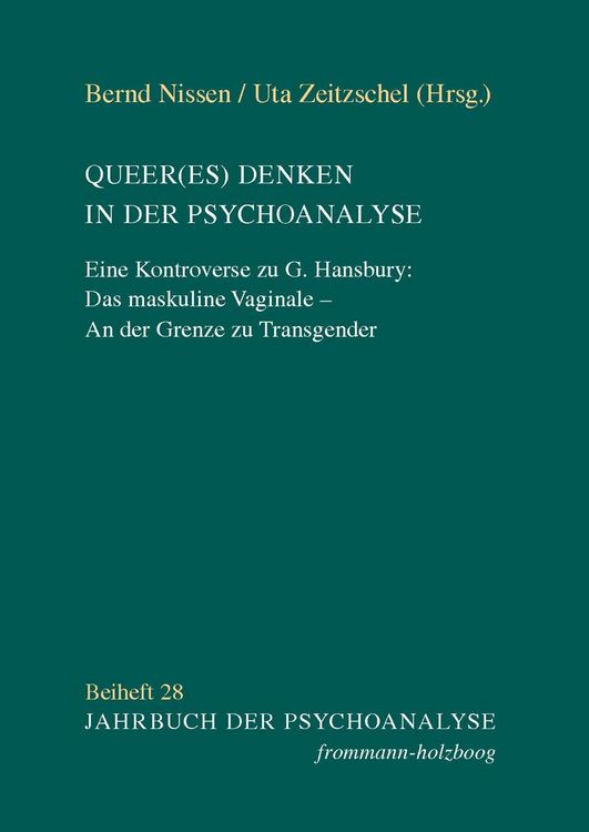 Produktbild: Queer(es) Denken in der Psychoanalyse