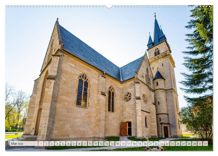 Produktbild: Sondershausen Impressionen (hochwertiger Premium Wandkalender 2026 DIN A2 quer), Kunstdruck in Hochglanz
