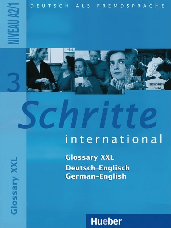 Produktbild: Schritte international 3. Niveau A2/1. Glossar XXL Deutsch-Englisch German-English
