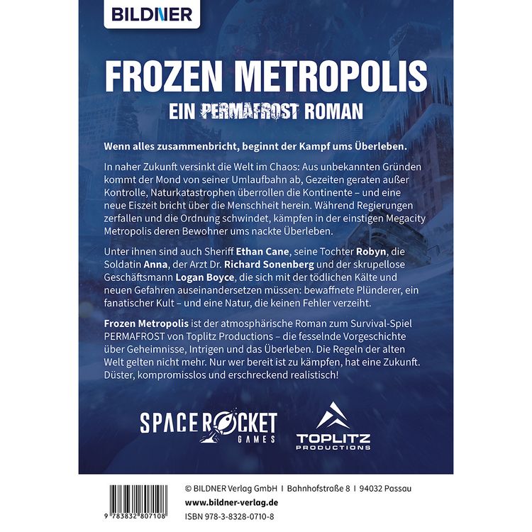 Produktbild: Frozen Metropolis - Ein Permafrost Roman