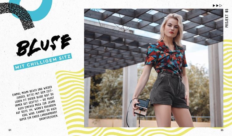 Produktbild: N&auml;hen mit Mieke Fraatz &ndash; Back to the 80s