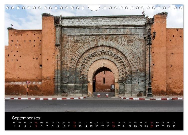 Produktbild: Marokko - Bilder einer Rundreise (Wandkalender 2027 DIN A4 quer), CALVENDO Monatskalender