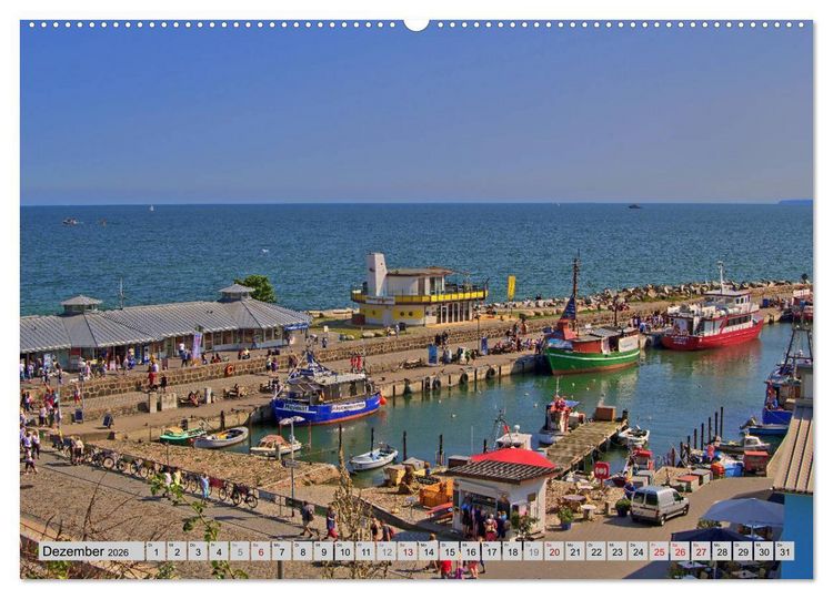 Produktbild: R&uuml;gen Highlights (hochwertiger Premium Wandkalender 2026 DIN A2 quer), Kunstdruck in Hochglanz