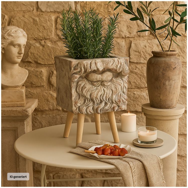 Produktbild: HTI-Living Pflanzgef&auml;&szlig; Apollon Blumenk&uuml;bel Mund Pflanzgef&auml;&szlig; Apollon Blumenk&uuml;bel Mund