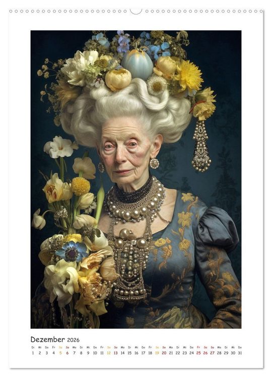 Produktbild: Au&szlig;ergew&ouml;hnliche Portraits (Wandkalender 2026 DIN A2 hoch), CALVENDO Monatskalender
