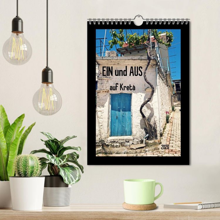 Produktbild: Ein und Aus auf Kreta (Wandkalender 2026 DIN A4 hoch), CALVENDO Monatskalender