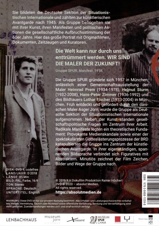 Produktbild: Gruppe SPUR - Die Maler der Zukunft!