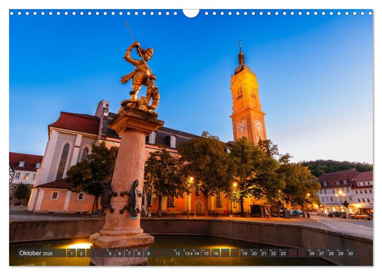 Produktbild: Ein Blick auf die Wartburgstadt Eisenach (Wandkalender 2026 DIN A3 quer), CALVENDO Monatskalender