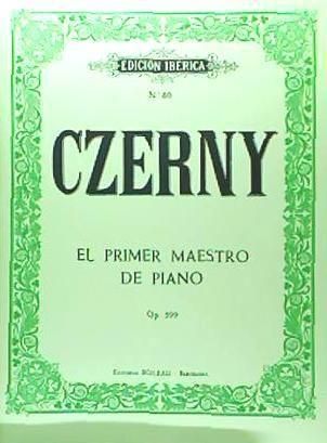 Produktbild: El primer maestro de piano op. 599