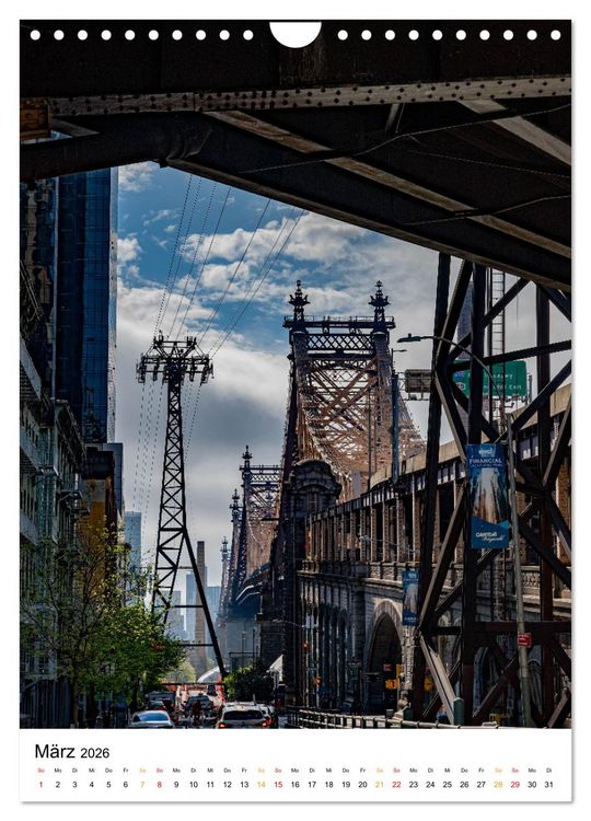 Produktbild: New York, Facetten einer Stadt (Wandkalender 2026 DIN A4 hoch), CALVENDO Monatskalender