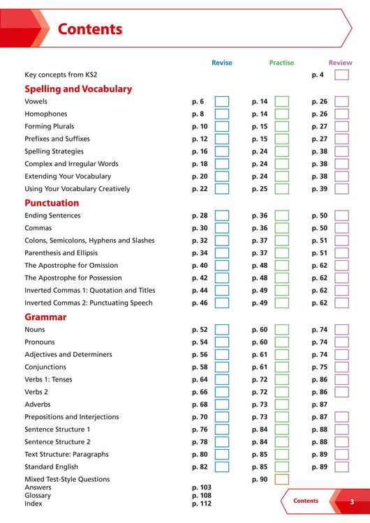 Produktbild: KS3 SPELLING PUNCTUATION_KS3 R