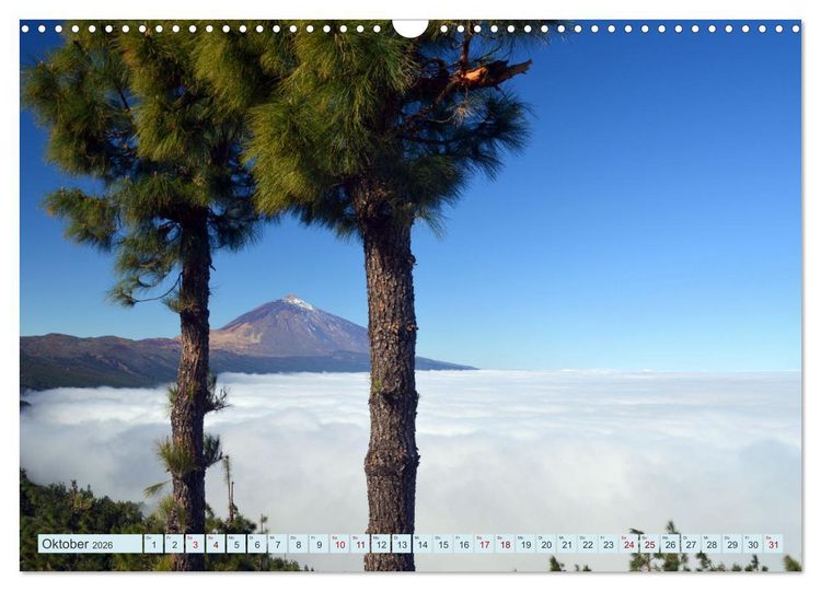 Produktbild: Teneriffa - Insel der Gl&uuml;ckseligen (Wandkalender 2026 DIN A3 quer), CALVENDO Monatskalender