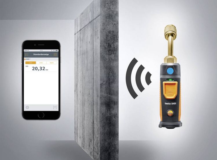 Produktbild: Testo 549i Druck-Messger&auml;t Druck