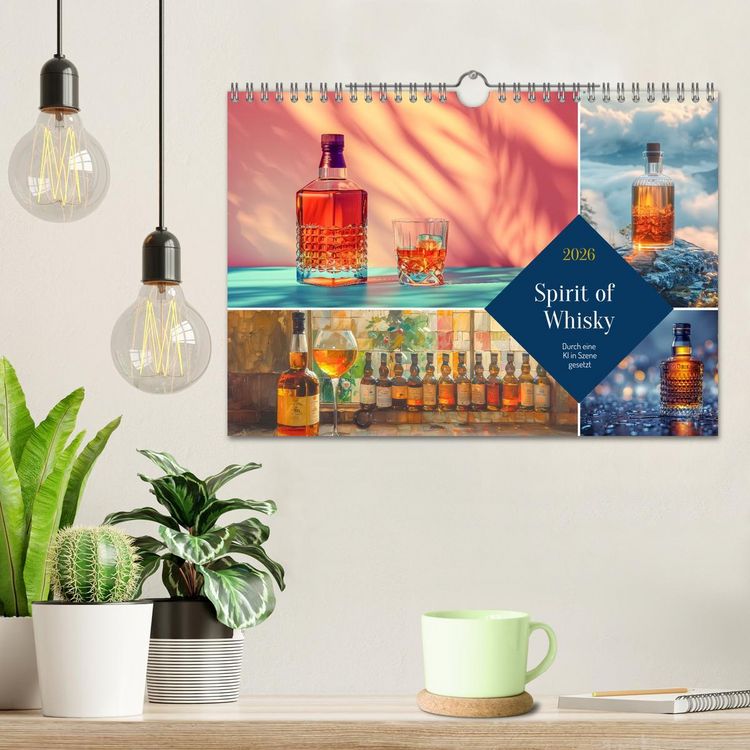 Produktbild: Spirit of Whisky (Wandkalender 2026 DIN A4 quer), CALVENDO Monatskalender