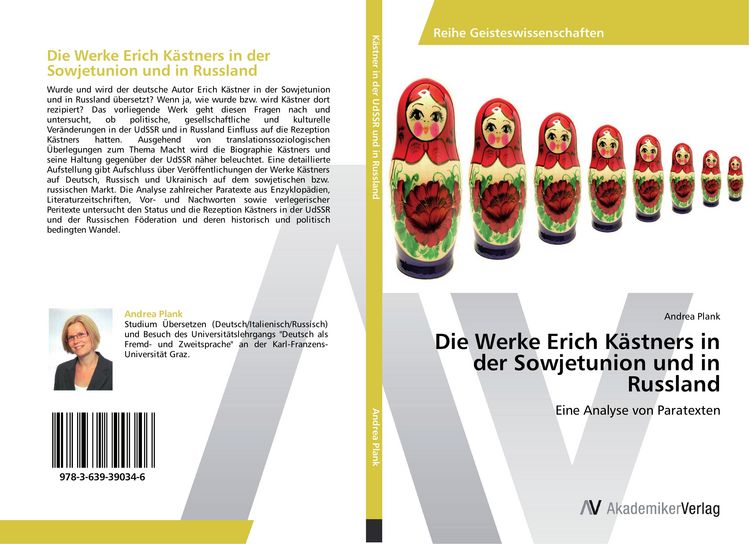 Produktbild: Die Werke Erich K&auml;stners in der Sowjetunion und in Russland