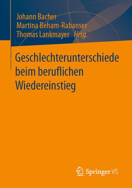 Produktbild: Geschlechterunterschiede beim beruflichen Wiedereinstieg