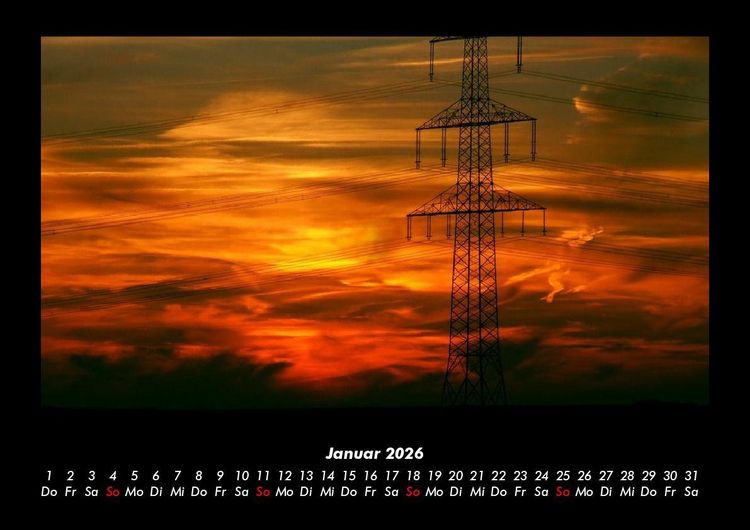 Produktbild: Sonnenunterg&auml;nge 2026 Fotokalender DIN A3