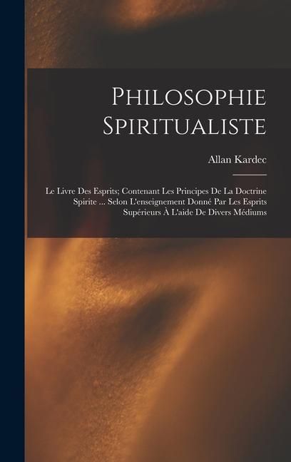 Produktbild: Philosophie Spiritualiste