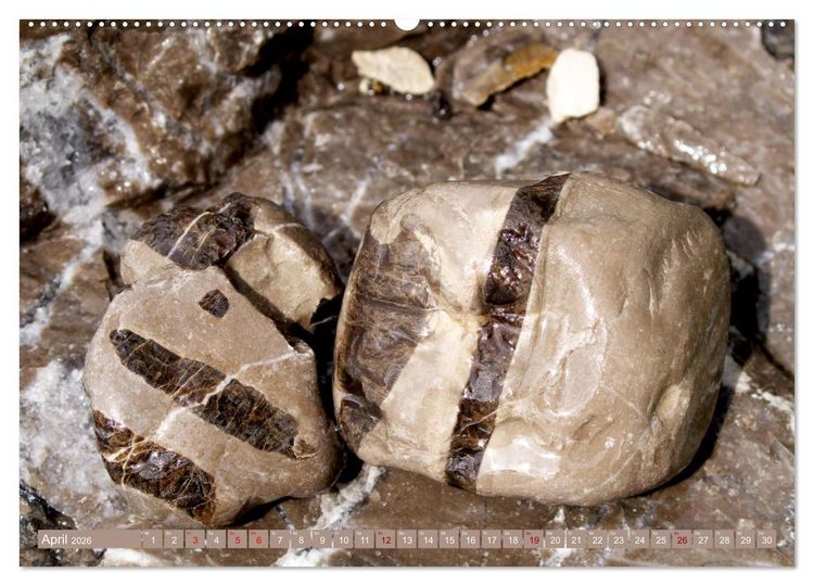 Produktbild: Isarsteine - Eine faszinierende Reise durch das Urgestein der Isar (Wandkalender 2026 DIN A2 quer), CALVENDO Monatskalender